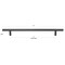 Gliderite Hardware 9 in. Center to Center Oil Rubbed Bronze Solid Steel Bar Pull - 5012-228-ORB 5012-228-ORB-1 - alternate 3